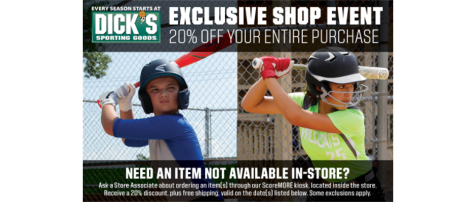 Elgin Classic Shopping Event @ DICK'S